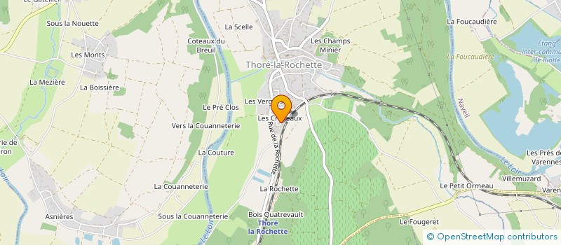 localisation de l'entreprise SOCIETE CIVILE COURTAT & CO  THORE-LA-ROCHETTE