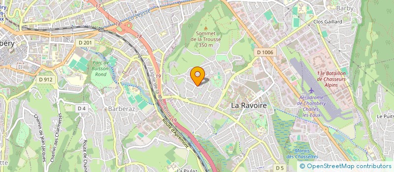 localisation de l'entreprise SOCIETE CIVILE COVAL  LA RAVOIRE