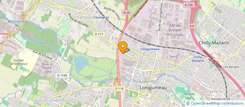 localisation de l'entreprise SOCIETE CIVILE CRACOLUPETTE  CHAMPLAN