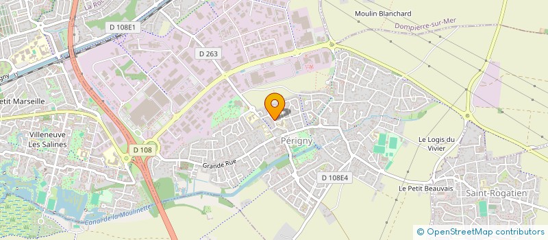 localisation de l'entreprise SOCIETE CIVILE CREA  PERIGNY