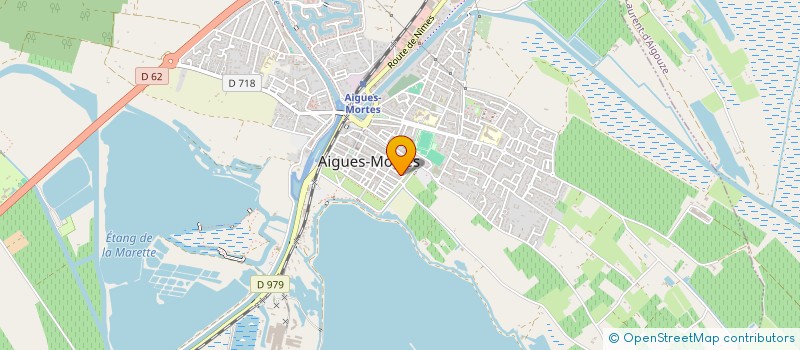 localisation de l'entreprise SOCIETE CIVILE CRICA  AIGUES-MORTES