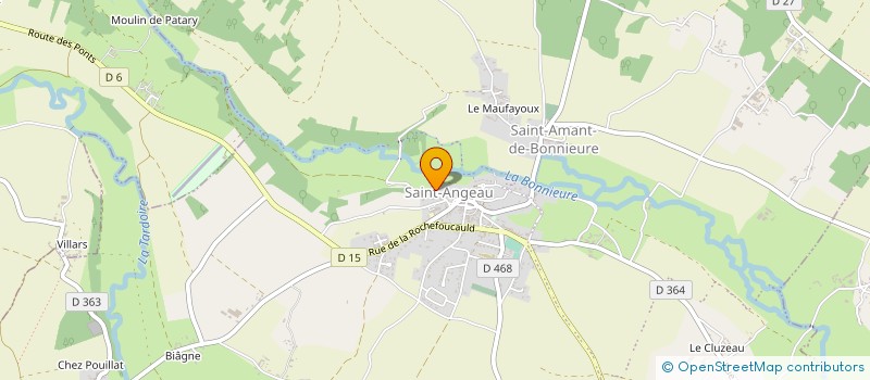 localisation de l'entreprise SOCIETE CIVILE CRIMOND à VAL-DE-BONNIEURE