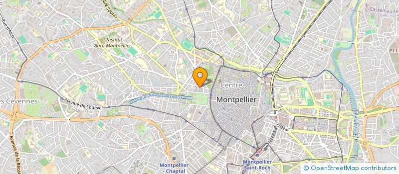 localisation de l'entreprise SOCIETE CIVILE CYLINE à MONTPELLIER