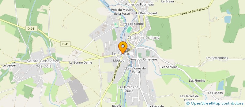 localisation de l'entreprise SOCIETE CIVILE CYRANN à MONTLOUIS-SUR-LOIRE