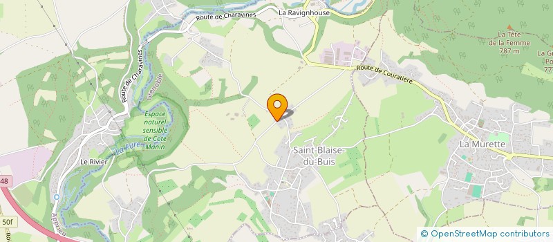 localisation de l'entreprise SOCIETE CIVILE CYRIANE  MONTFERRAT