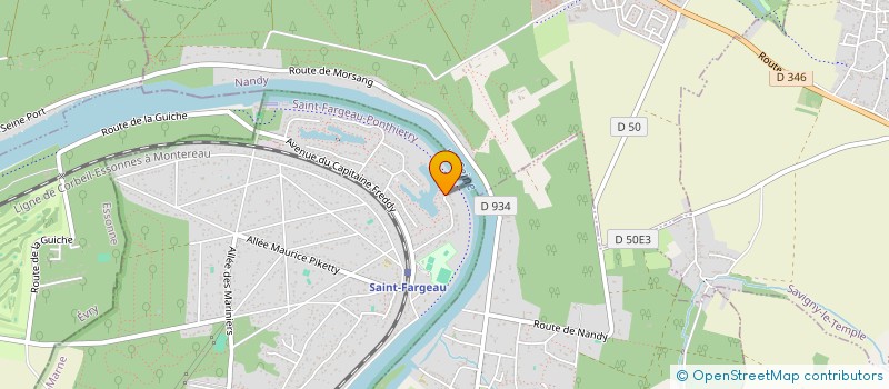 localisation de l'entreprise SOCIETE CIVILE CYRIL NGUYEN  SAINT-FARGEAU-PONTHIERRY