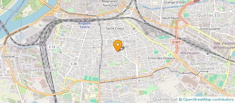 localisation de l'entreprise SOCIETE CIVILE D'ADMINISTRATION SCA  AVIGNON