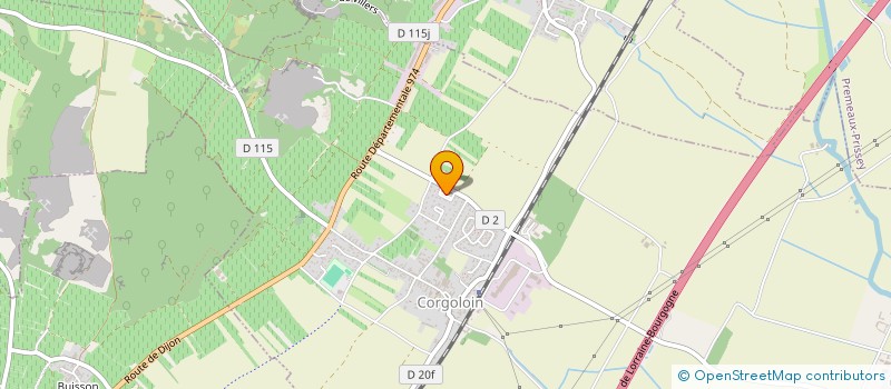 localisation de l'entreprise SOCIETE CIVILE D'ARDHUY  CORGOLOIN