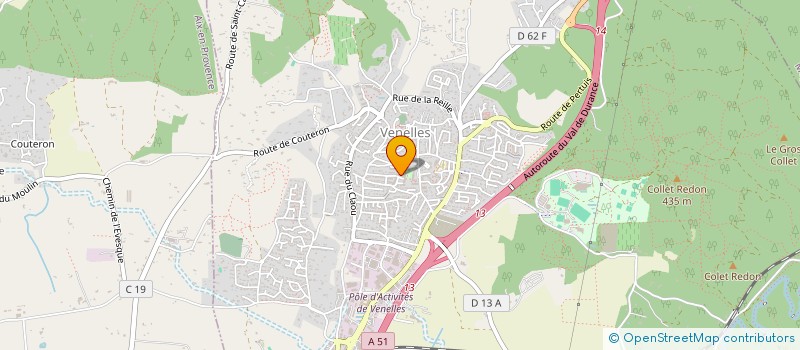 localisation de l'entreprise SOCIETE CIVILE D'ATRIBUTION CM  VENELLES