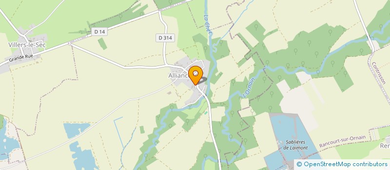 localisation de l'entreprise SOCIETE CIVILE D'ECHARMIES  ALLIANCELLES