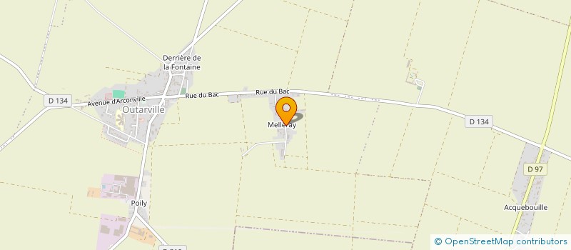 localisation de l'entreprise SOCIETE CIVILE D'ERCEVILLE à OUTARVILLE