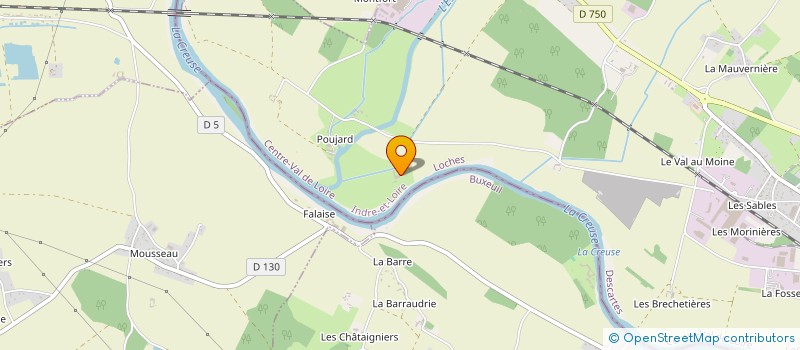 localisation de l'entreprise SOCIETE CIVILE D'ESVES  DESCARTES