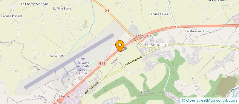 localisation de l'entreprise SOCIETE CIVILE D'EXPLOITATION AGRICOLE ALMAJAC  PORDIC