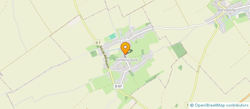 localisation de l'entreprise SOCIETE CIVILE D'EXPLOITATION AGRICOLE AUDEGOND  BAILLEULVAL