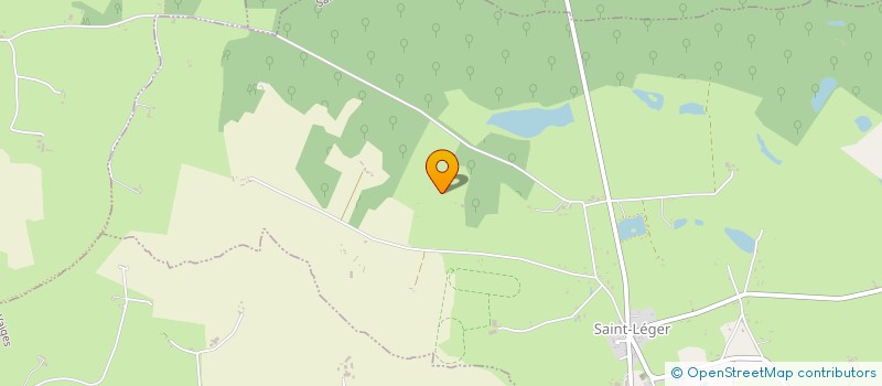 localisation de l'entreprise SOCIETE CIVILE D EXPLOITATION AGRICOLE BEL LA VIE  SAINT-LEGER