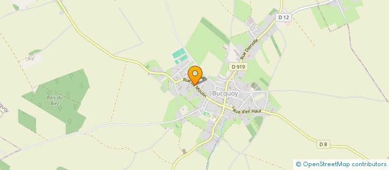localisation de l'entreprise SOCIETE CIVILE D'EXPLOITATION AGRICOLE DALLE à BUCQUOY