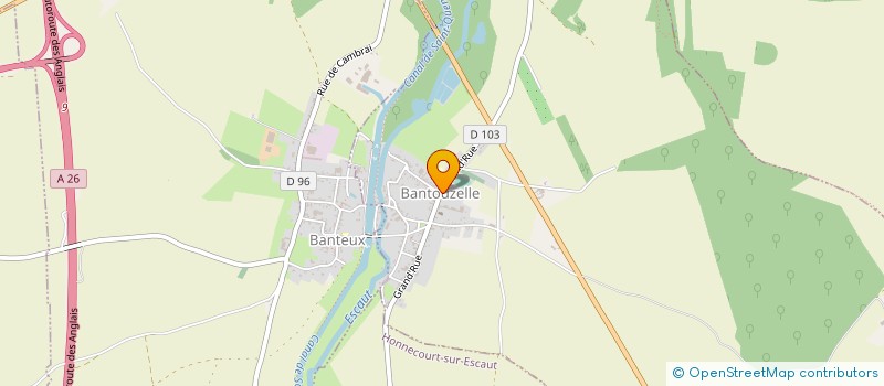 localisation de l'entreprise SOCIETE CIVILE D'EXPLOITATION AGRICOLE DE BANTOUZELLE à BANTOUZELLE