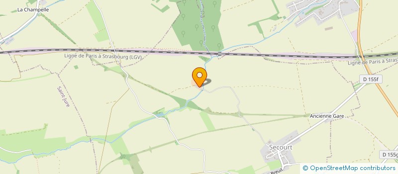 localisation de l'entreprise SOCIETE CIVILE D'EXPLOITATION AGRICOLE DE BERUPT  SECOURT