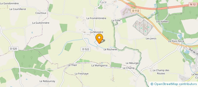 localisation de l'entreprise SOCIETE CIVILE D'EXPLOITATION AGRICOLE DE CHAHAINS à PACE