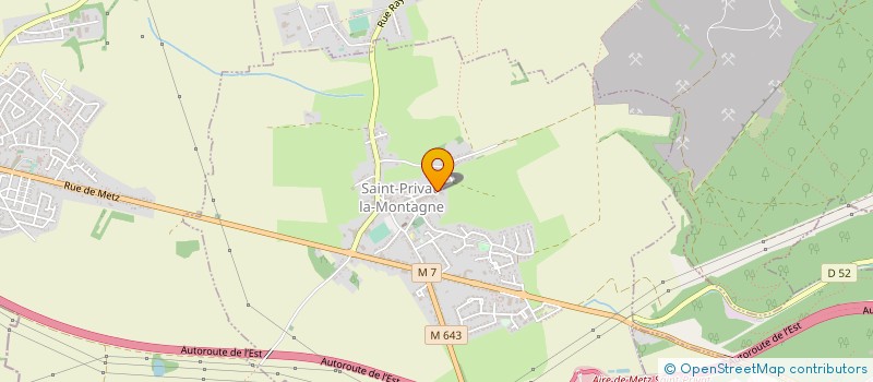 localisation de l'entreprise SOCIETE CIVILE D'EXPLOITATION AGRICOLE DE GRAND MAZIN à SAINT-PRIVAT-LA-MONTAGNE
