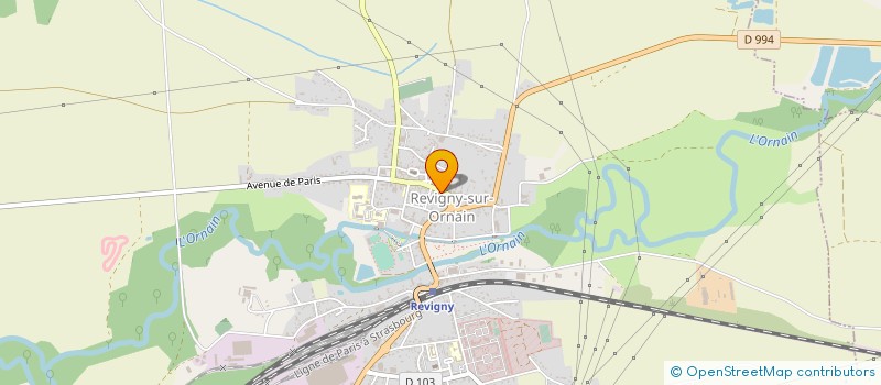 localisation de l'entreprise SOCIETE CIVILE D'EXPLOITATION AGRICOLE DE LA BRUYERE à REVIGNY-SUR-ORNAIN