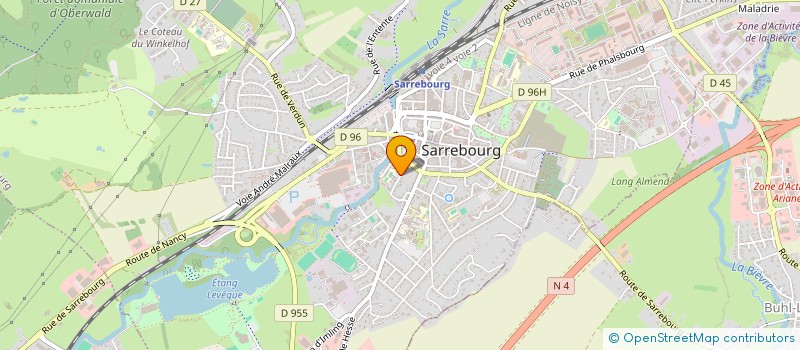 localisation de l'entreprise SOCIETE CIVILE D'EXPLOITATION AGRICOLE DE LA CALE  HESSE