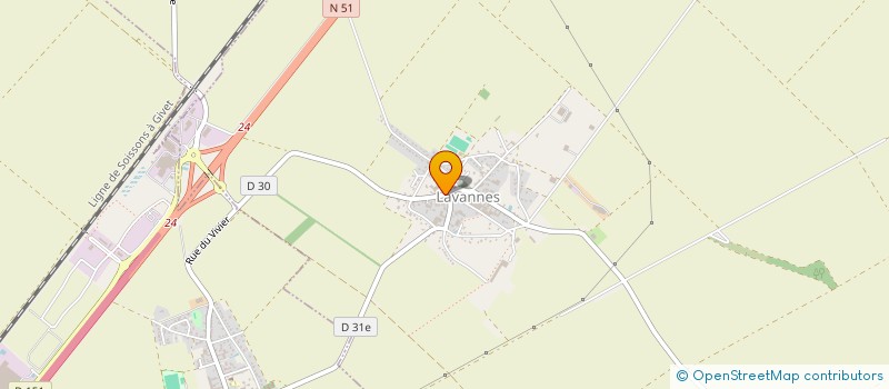 localisation de l'entreprise SOCIETE CIVILE D'EXPLOITATION AGRICOLE DE LA CHAUMIERE à LAVANNES