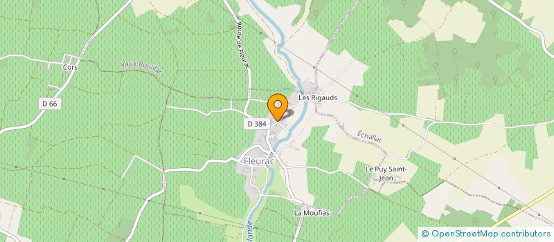 localisation de l'entreprise SOCIETE CIVILE D'EXPLOITATION AGRICOLE DE LA GRANDE OUCHE à FLEURAC
