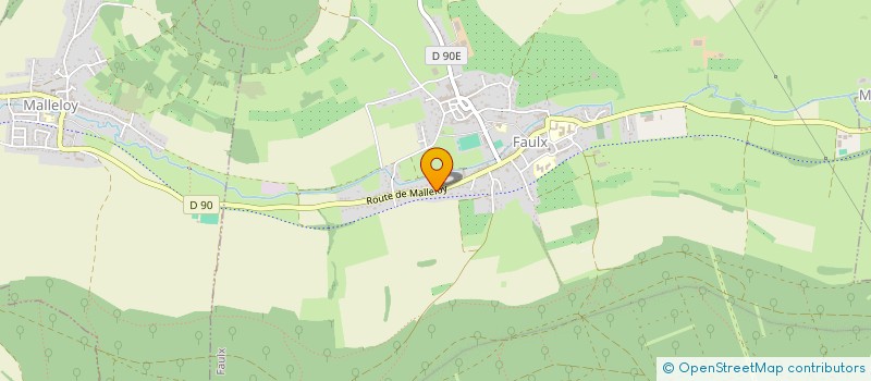 localisation de l'entreprise SOCIETE CIVILE D'EXPLOITATION AGRICOLE DE LA PAISSIERE à FAULX