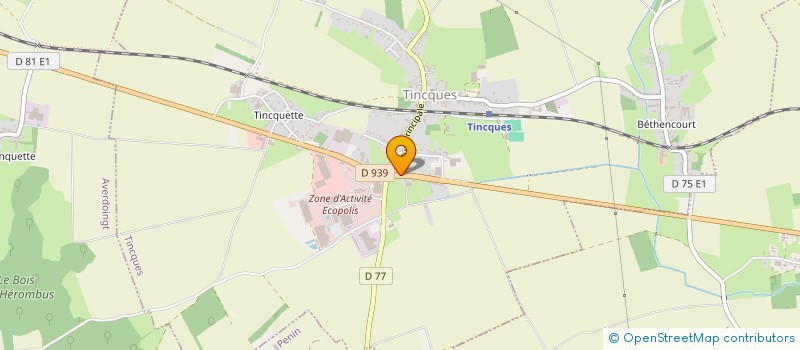 localisation de l'entreprise SOCIETE CIVILE D'EXPLOITATION AGRICOLE DE LA POSTE  TINCQUES