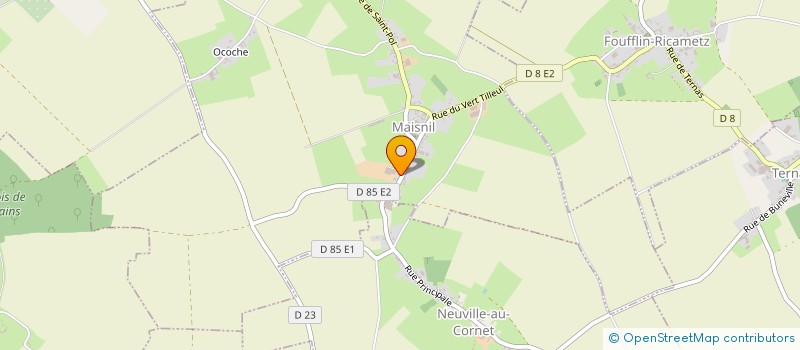 localisation de l'entreprise SOCIETE CIVILE D'EXPLOITATION AGRICOLE DE LA SAVONIERE à MAISNIL
