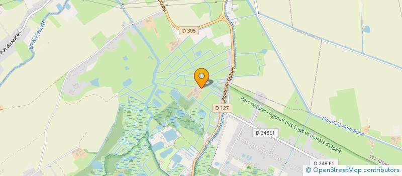 localisation de l'entreprise SOCIETE CIVILE D'EXPLOITATION AGRICOLE DELPLACE à HAMES-BOUCRES