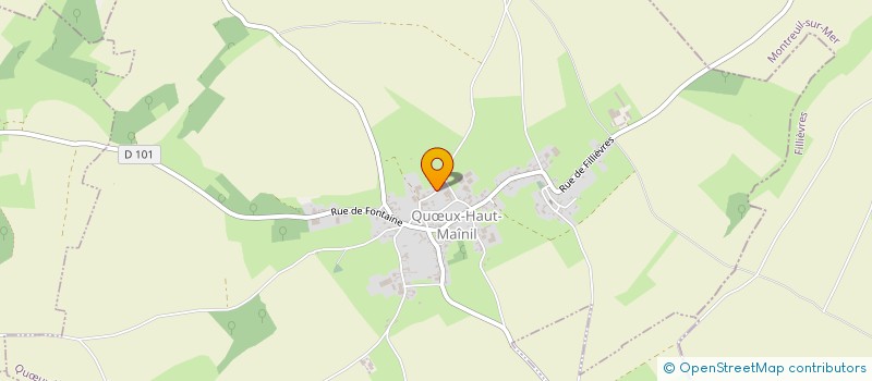 localisation de l'entreprise SOCIETE CIVILE D'EXPLOITATION AGRICOLE DES MARGOTTIERES  QUUX-HAUT-MAINIL