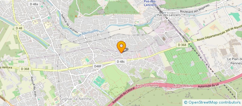 localisation de l'entreprise SOCIETE CIVILE D'EXPLOITATION AGRICOLE DES MOISSONS à GIGNAC-LA-NERTHE