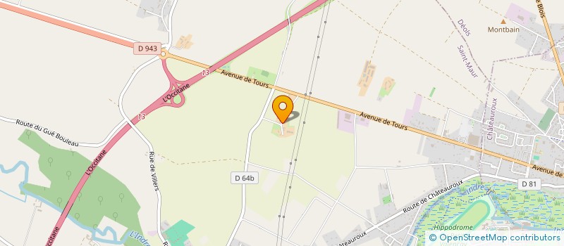 localisation de l'entreprise SOCIETE CIVILE D'EXPLOITATION AGRICOLE DES ROCHEFORTS à SAINT-MAUR