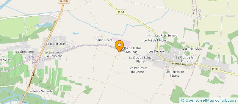 localisation de l'entreprise SOCIETE CIVILE D'EXPLOITATION AGRICOLE DES TOUCHES à LA VERNELLE