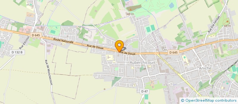 localisation de l'entreprise SOCIETE CIVILE D'EXPLOITATION AGRICOLE DU CHAUFOUR  AUBERCHICOURT