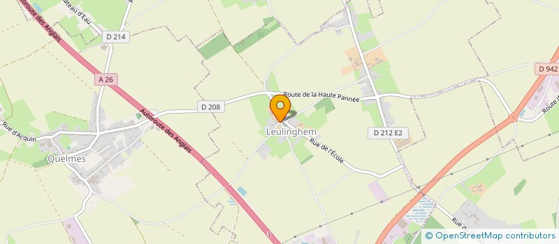 localisation de l'entreprise SOCIETE CIVILE D'EXPLOITATION AGRICOLE DU CHEMIN CHARRETTE  LEULINGHEM