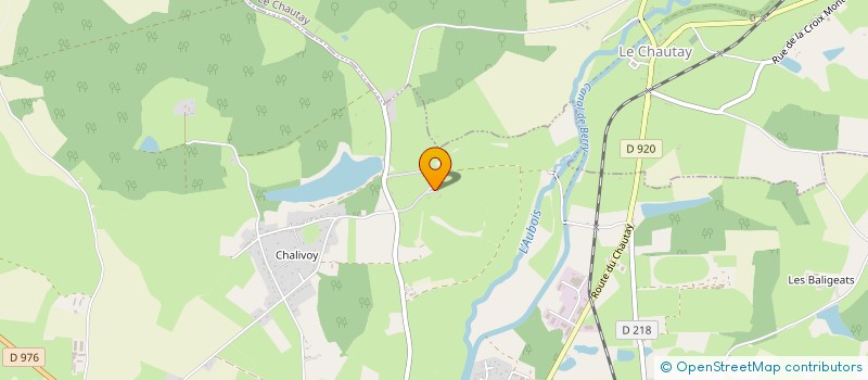 localisation de l'entreprise SOCIETE CIVILE D'EXPLOITATION AGRICOLE DU GIRARDET  LE CHAUTAY