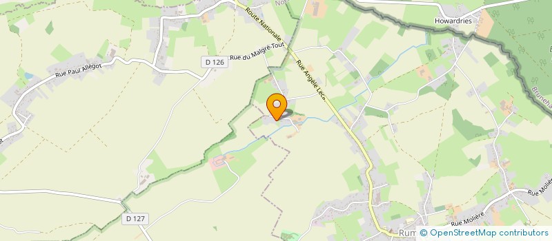 localisation de l'entreprise SOCIETE CIVILE D EXPLOITATION AGRICOLE DU HAMEAU DE BELZANOIS  RUMEGIES