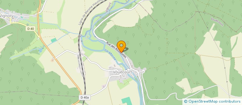 localisation de l'entreprise SOCIETE CIVILE D'EXPLOITATION AGRICOLE DU MOULIN à VOUECOURT