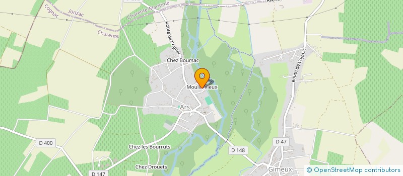 localisation de l'entreprise SOCIETE CIVILE D'EXPLOITATION AGRICOLE DU MOULIN VIEUX  ARS