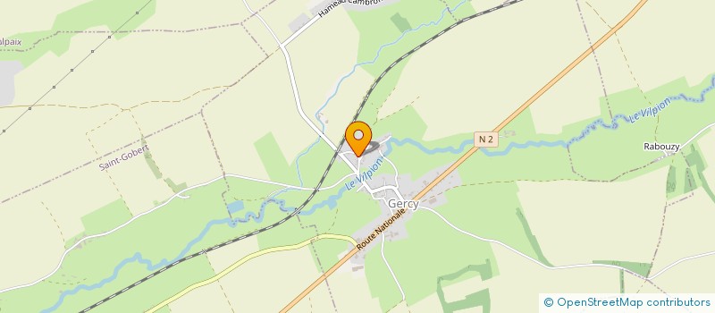 localisation de l'entreprise SOCIETE CIVILE D'EXPLOITATION AGRICOLE DUSSART  THENAILLES