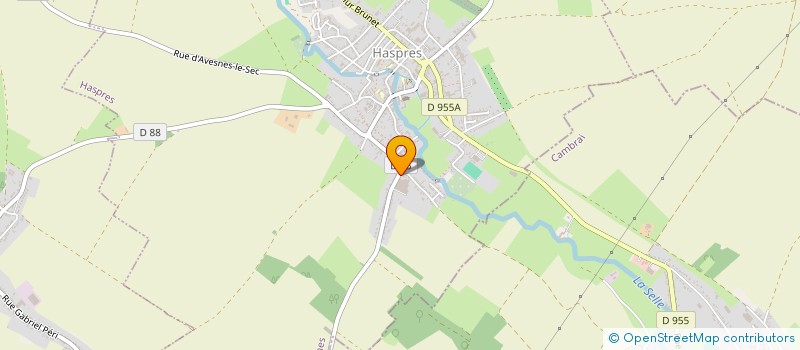 localisation de l'entreprise SOCIETE CIVILE D'EXPLOITATION AGRICOLE ECURIE DES 4 MUIDS  HASPRES