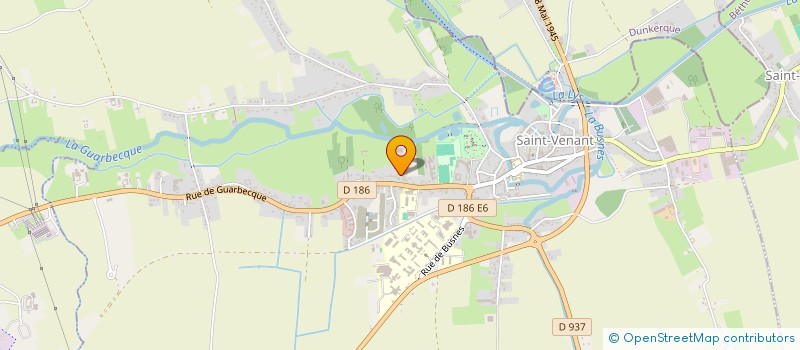 localisation de l'entreprise SOCIETE CIVILE D'EXPLOITATION AGRICOLE ELEVAGE DE LA MEROISE  SAINT-VENANT