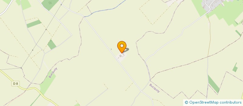 localisation de l'entreprise SOCIETE CIVILE D'EXPLOITATION AGRICOLE FERME DU QUESNOY à BUCQUOY