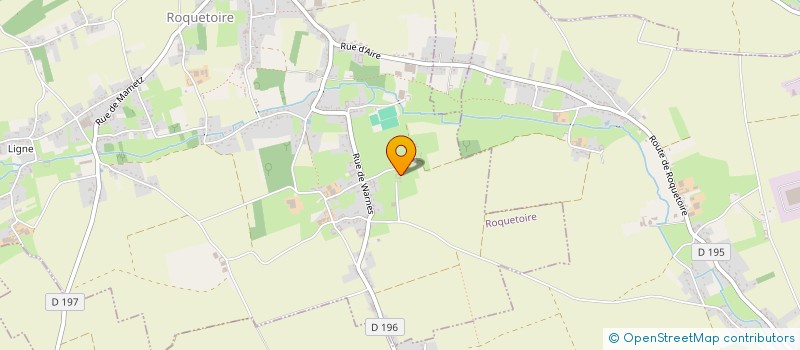 localisation de l'entreprise SOCIETE CIVILE D'EXPLOITATION AGRICOLE FERME DUCROCQ  ROQUETOIRE