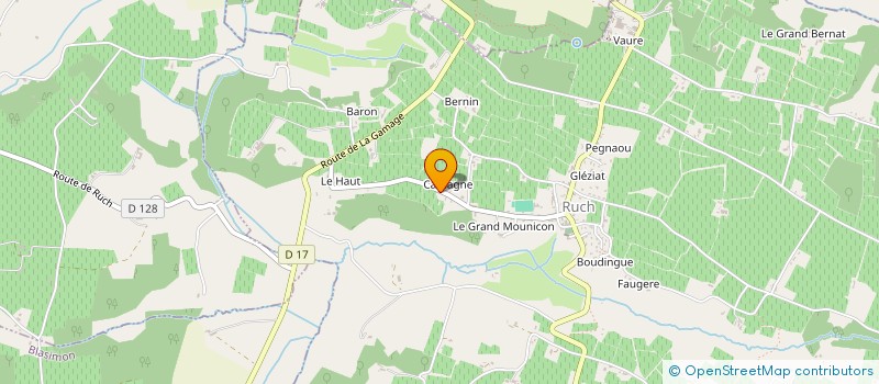 localisation de l'entreprise SOCIETE CIVILE D EXPLOITATION AGRICOLE GENIN  RUCH