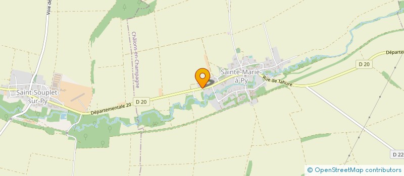 localisation de l'entreprise SOCIETE CIVILE D'EXPLOITATION AGRICOLE HAPY  SAINTE-MARIE-A-PY