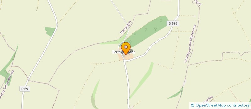 localisation de l'entreprise SOCIETE CIVILE D'EXPLOITATION AGRICOLE HAYON à LANDIFAY-ET-BERTAIGNEMONT